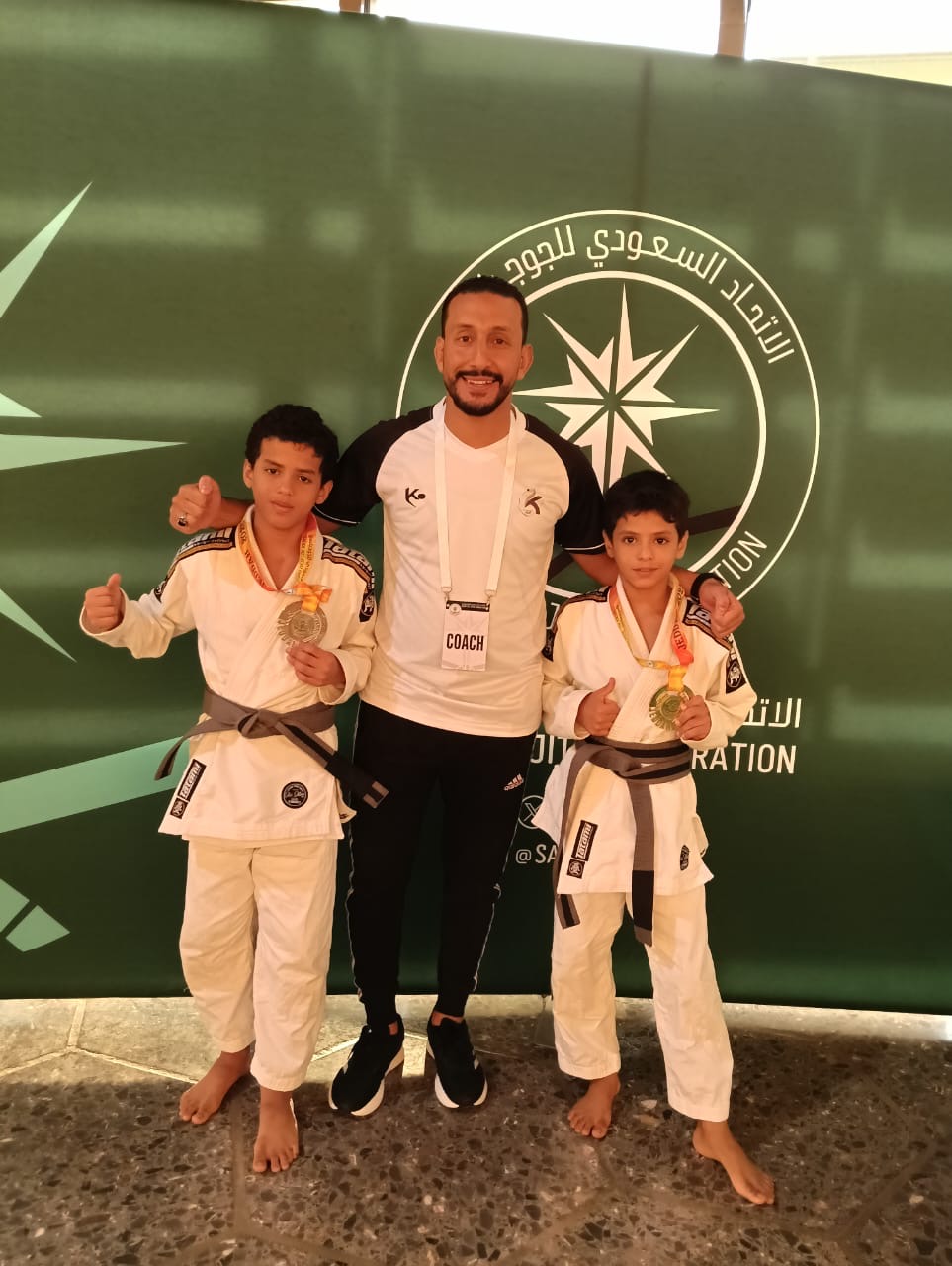ذهب وفضة لنادي الخبراء في الجوجيتسو 